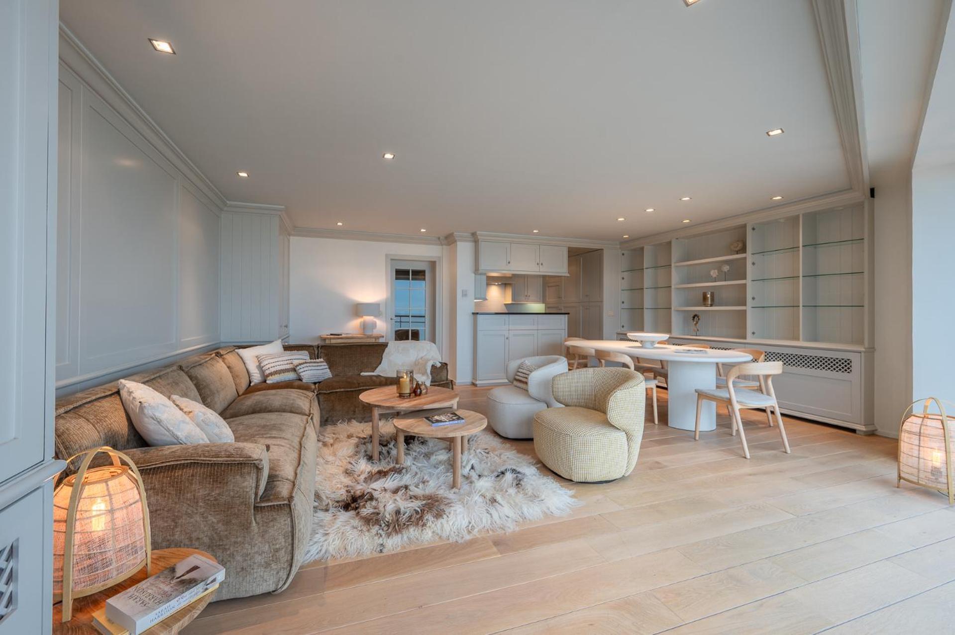 Appartementen Op De Zeedijk In Knokke Op De 3E En 4E Verdieping Van Logie Marie Ngoại thất bức ảnh
